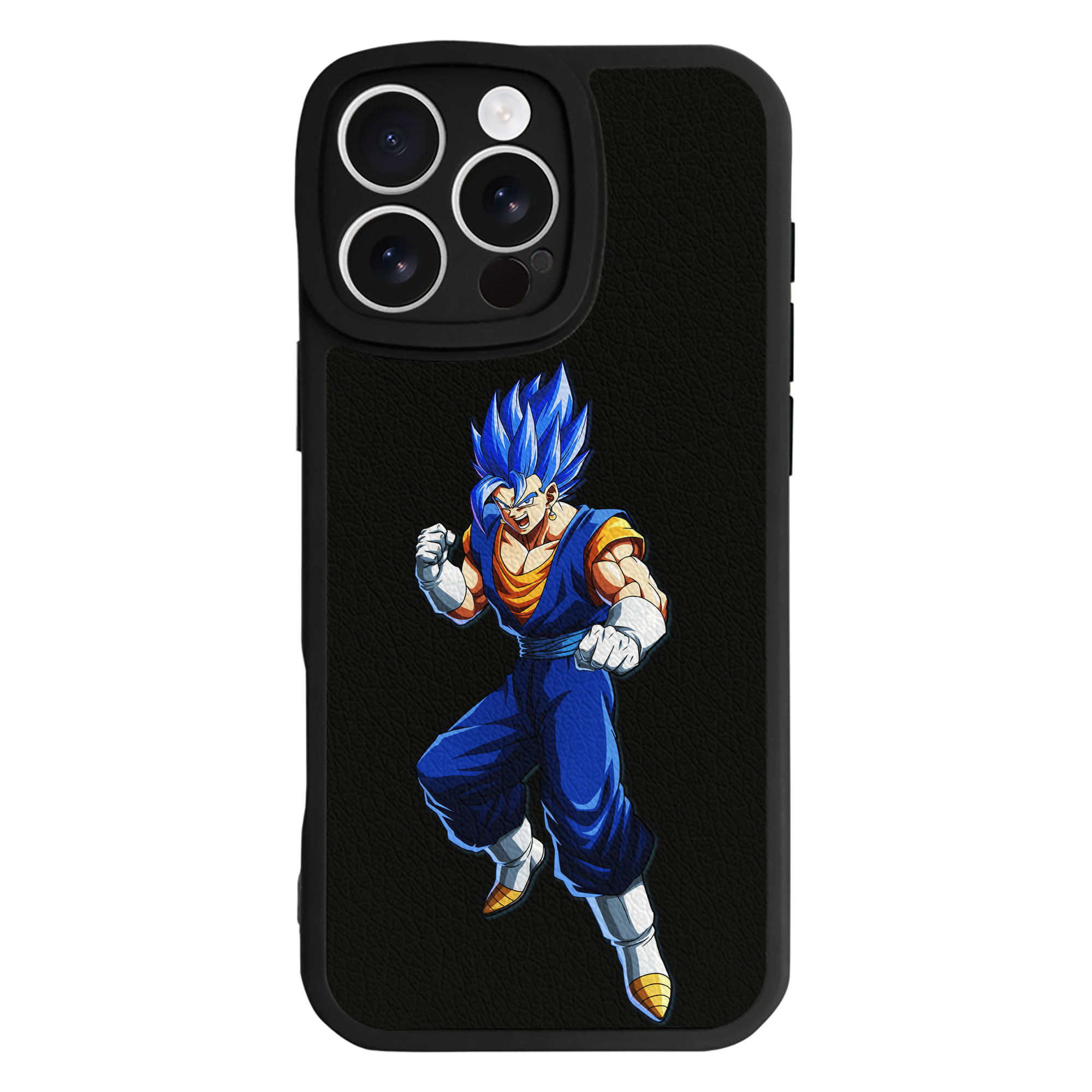 （画像用） ドラゴンボール ベジット DRAGON BALL Vegetto 【iPhone 16シリーズ対応】シリコンスマホケース（レザー調） 材質：シリコン
